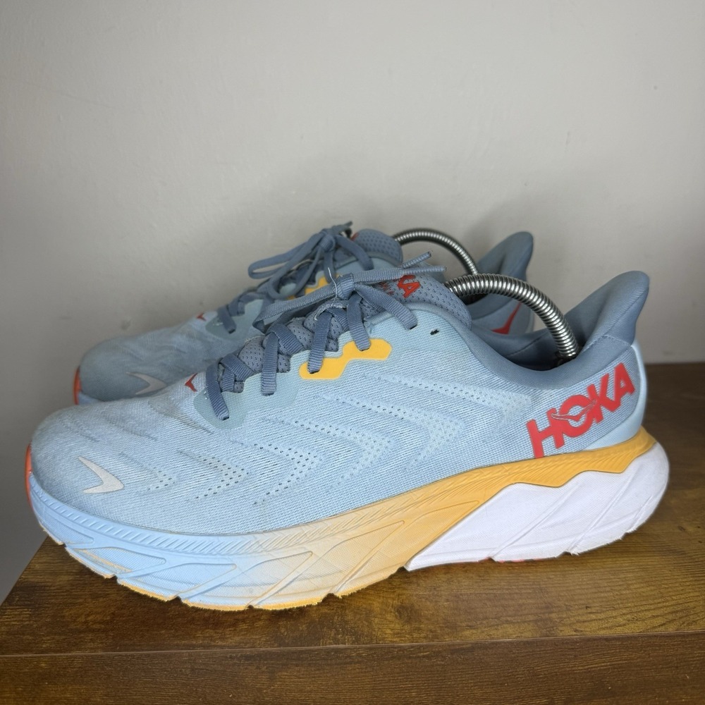 Hoka One One Arahi 6 Running Shoes Men's Size 10 D Blue - Picture 2 of 7